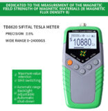 Medidor digital de fluxo magnético de Gauss